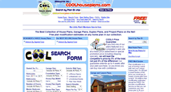 Desktop Screenshot of coolhouseplan.com